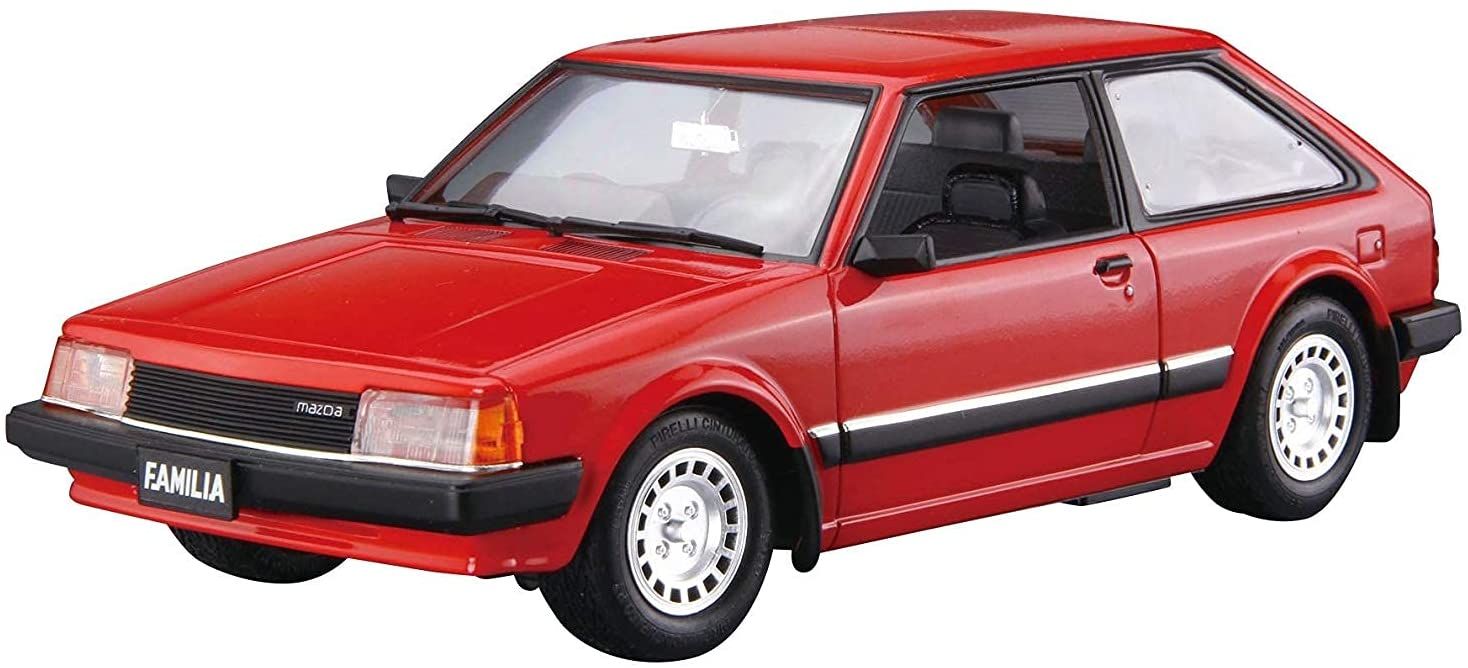 Aoshima Mazda 323 BD Familia XG `80 - BanzaiHobby