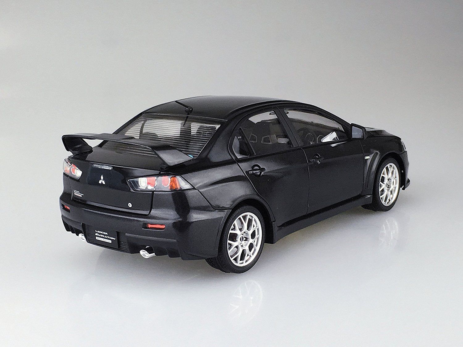 Aoshima Mitsubishi CZ4A Lancer Evolution Final Edition '15 Phantom Black - BanzaiHobby