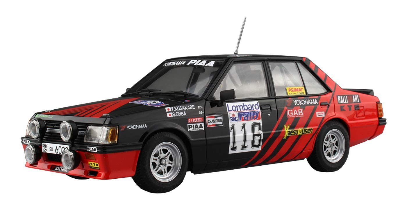 Aoshima Mitsubishi Lancer Turbo `84 RAC Rally Ver. - BanzaiHobby