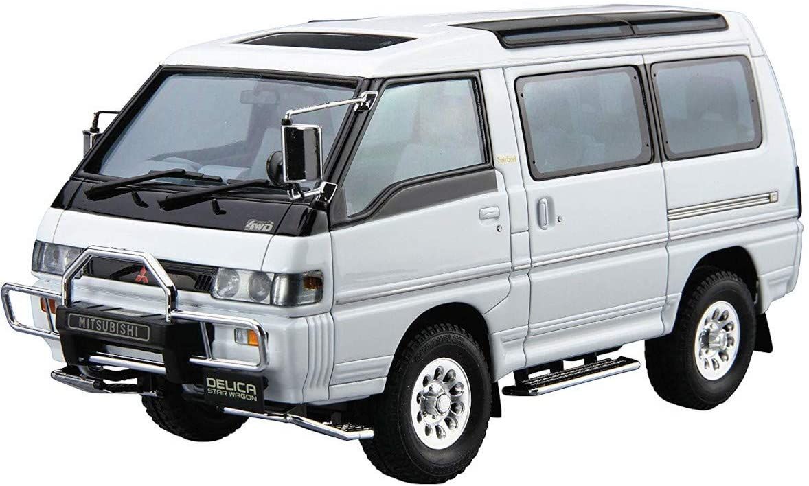Aoshima Mitsubishi P35W Delica Star Wagon `91 - BanzaiHobby
