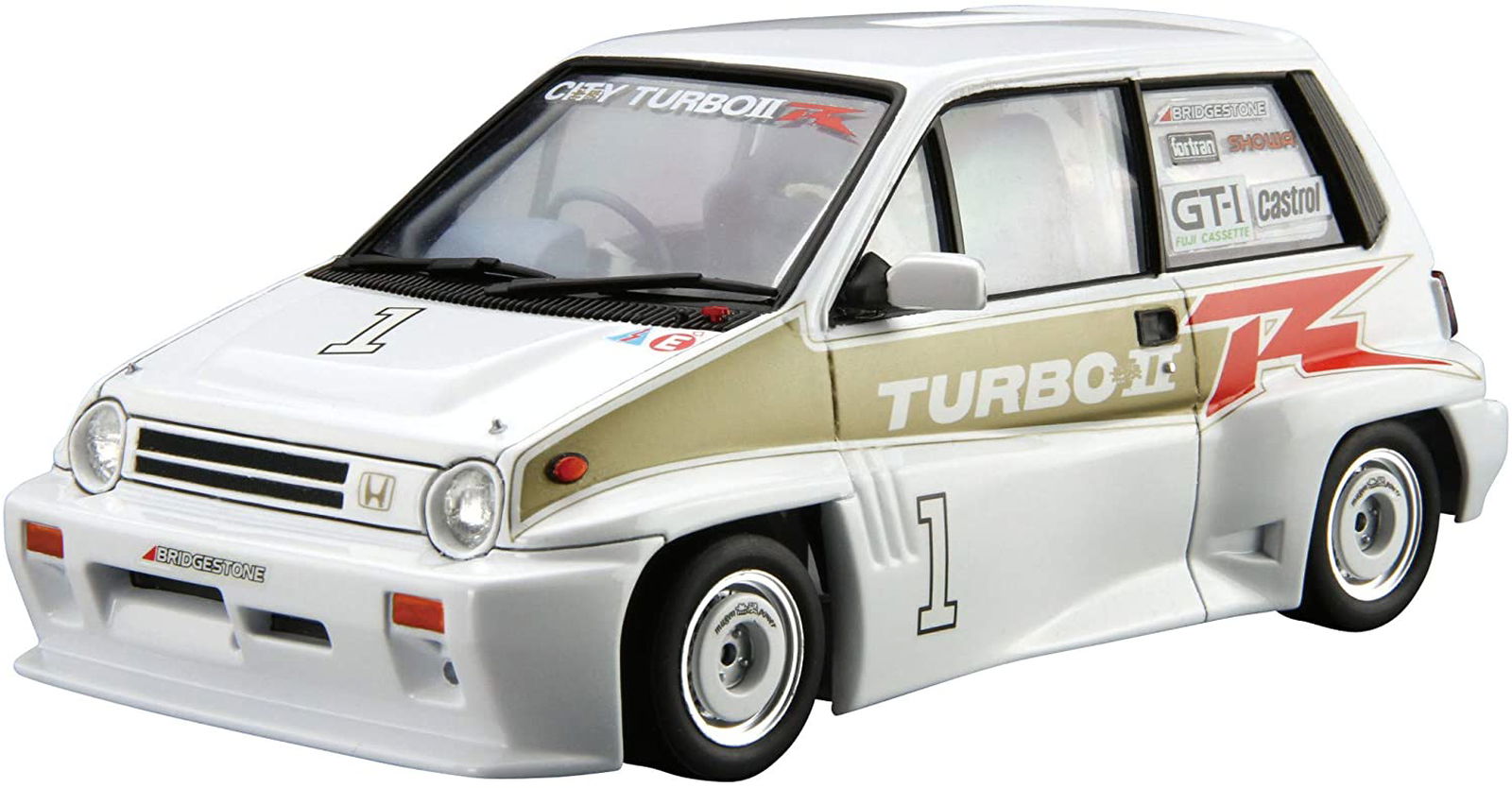 Aoshima Mugen AA City Turbo IIR One Makeup Silhouette - BanzaiHobby