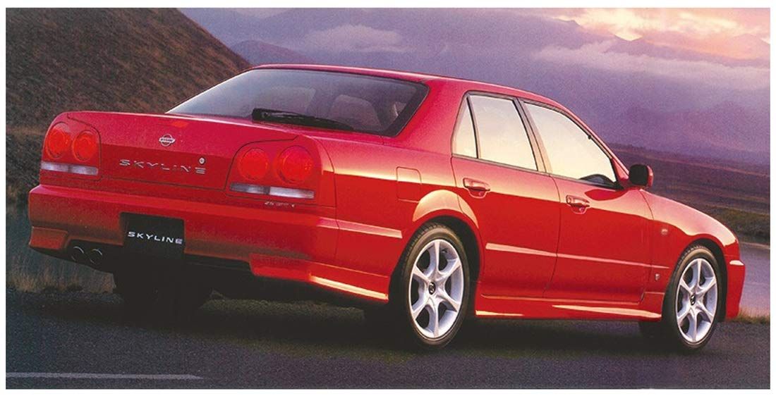 Aoshima Nissan ER34 Skyline 25GT-X Turbo `98 - BanzaiHobby