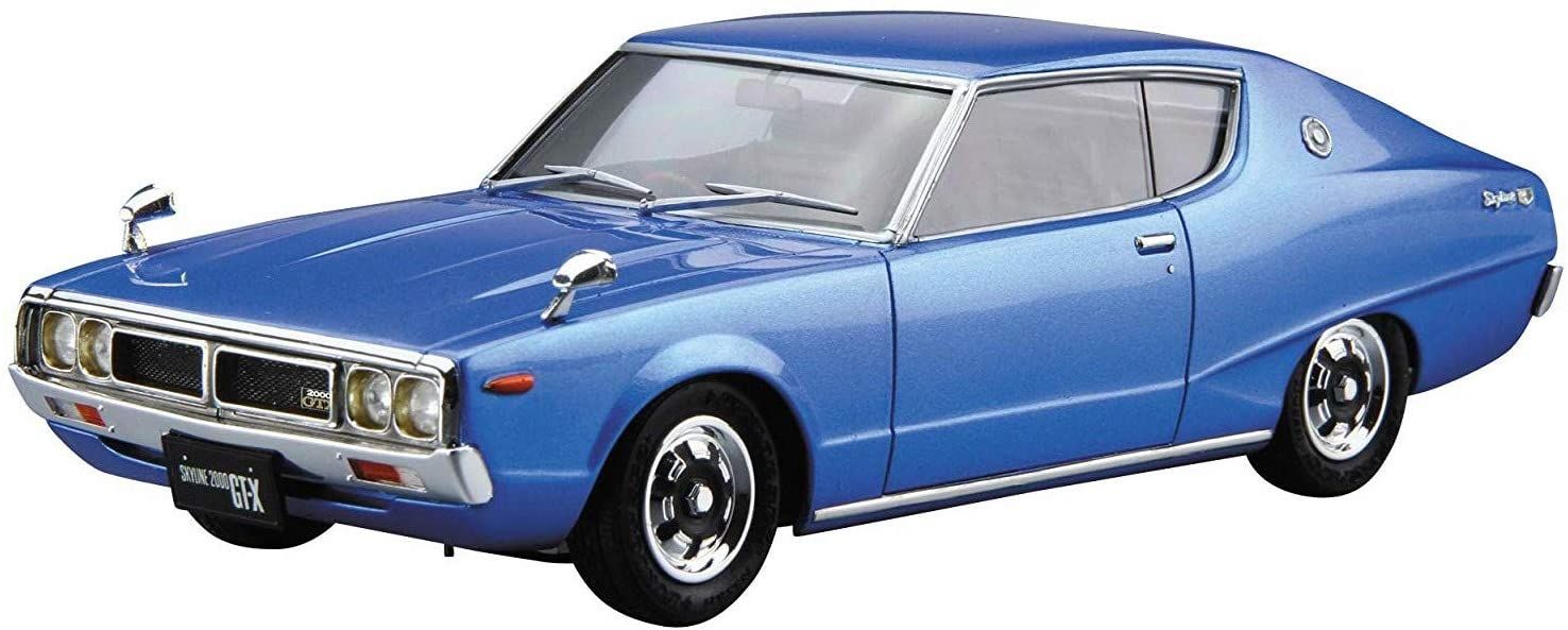 Aoshima Nissan KGC110 Skyline HT2000GT-X `74 - BanzaiHobby