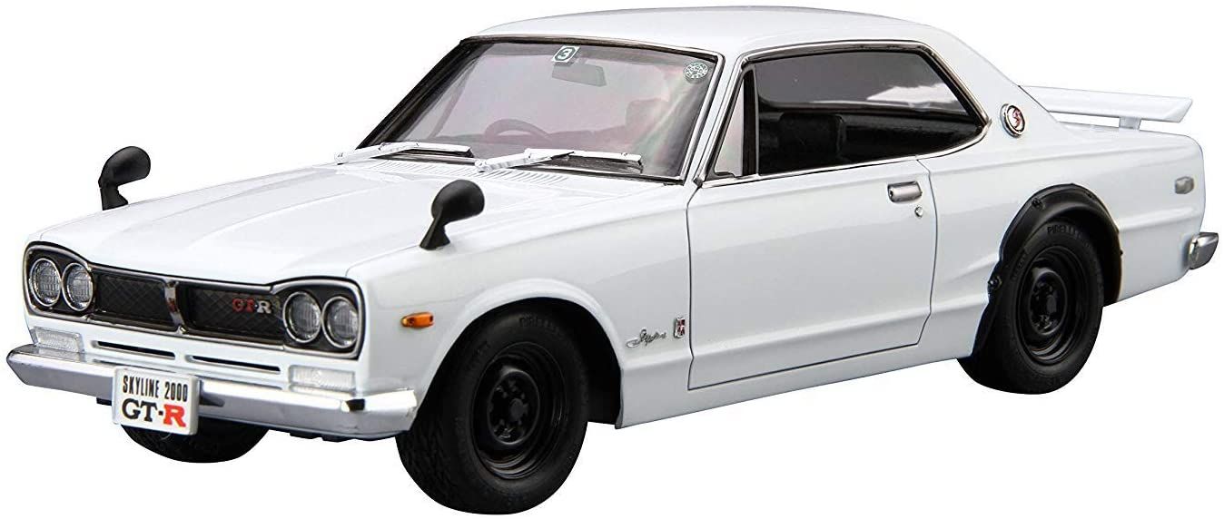Aoshima Nissan KPGC10 Skyline HT2000GT-R `71 - BanzaiHobby