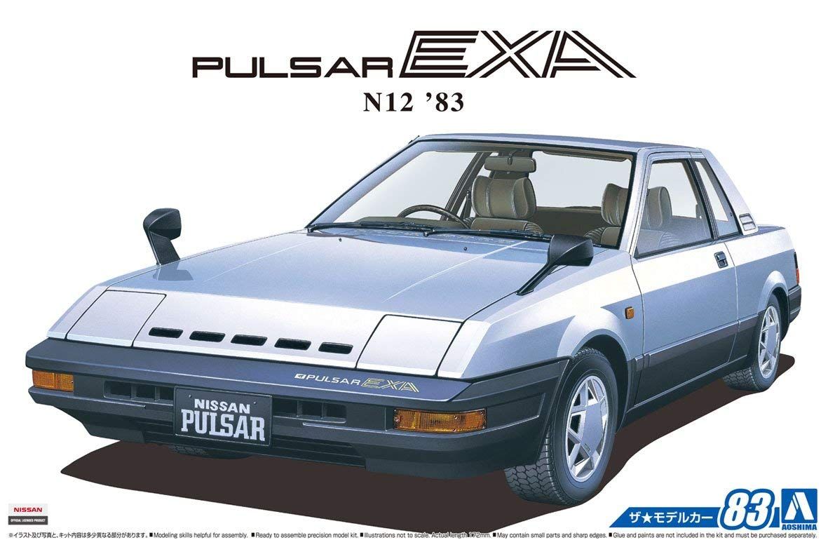 Aoshima Nissan N12 Pulsar EXA 83 - BanzaiHobby