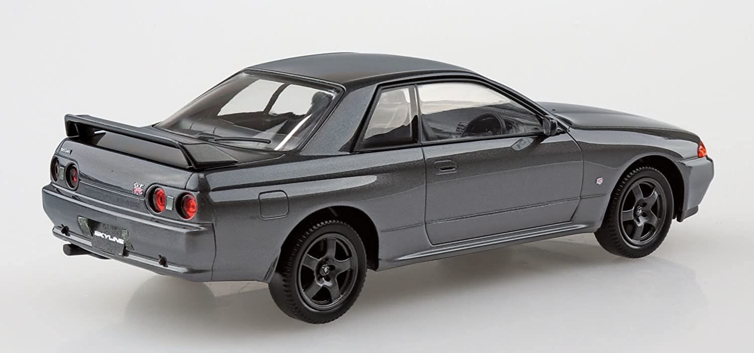 Aoshima Nissan R32 Skyline GT-R (Gun Gray Metallic) - BanzaiHobby