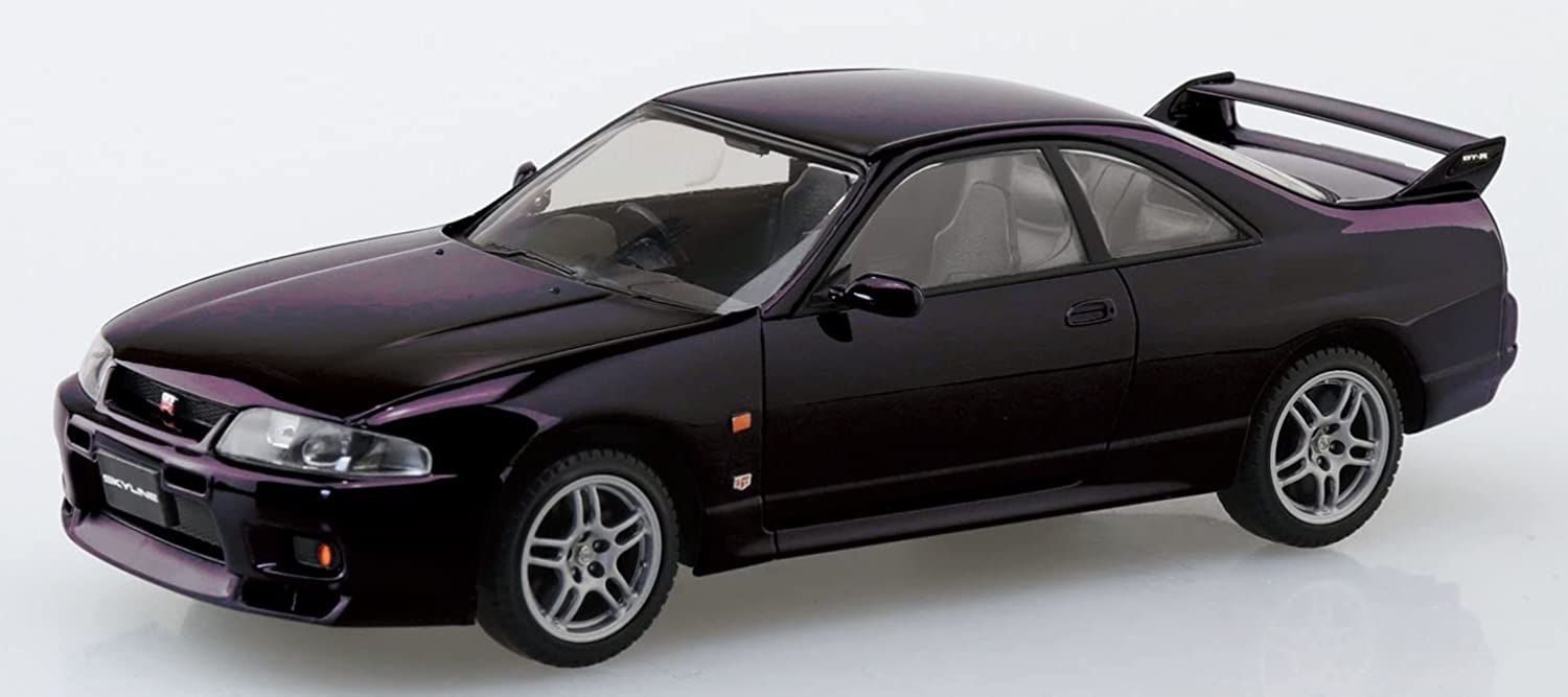 Aoshima Nissan R33 Skyline GT-R (Midnight Parple) - BanzaiHobby
