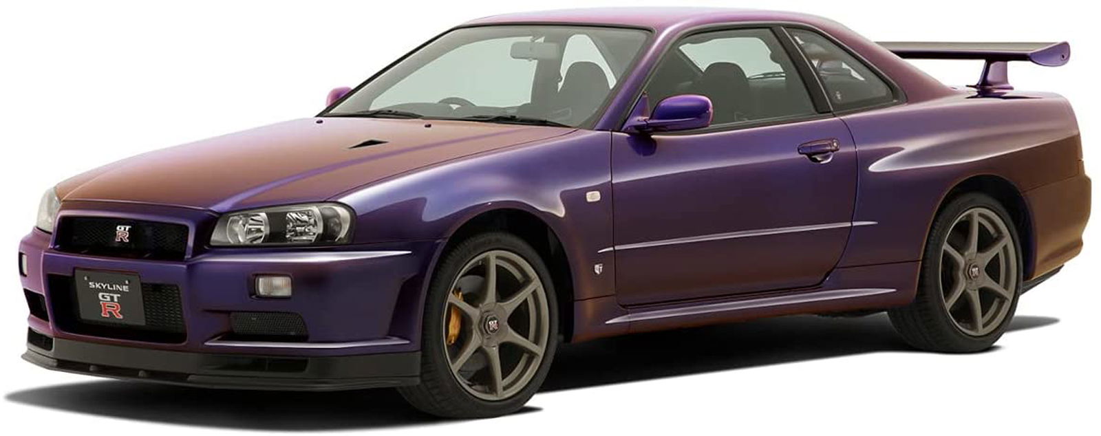 Aoshima Nissan R34 Skyline GT-R (Midnight Parple III) - BanzaiHobby