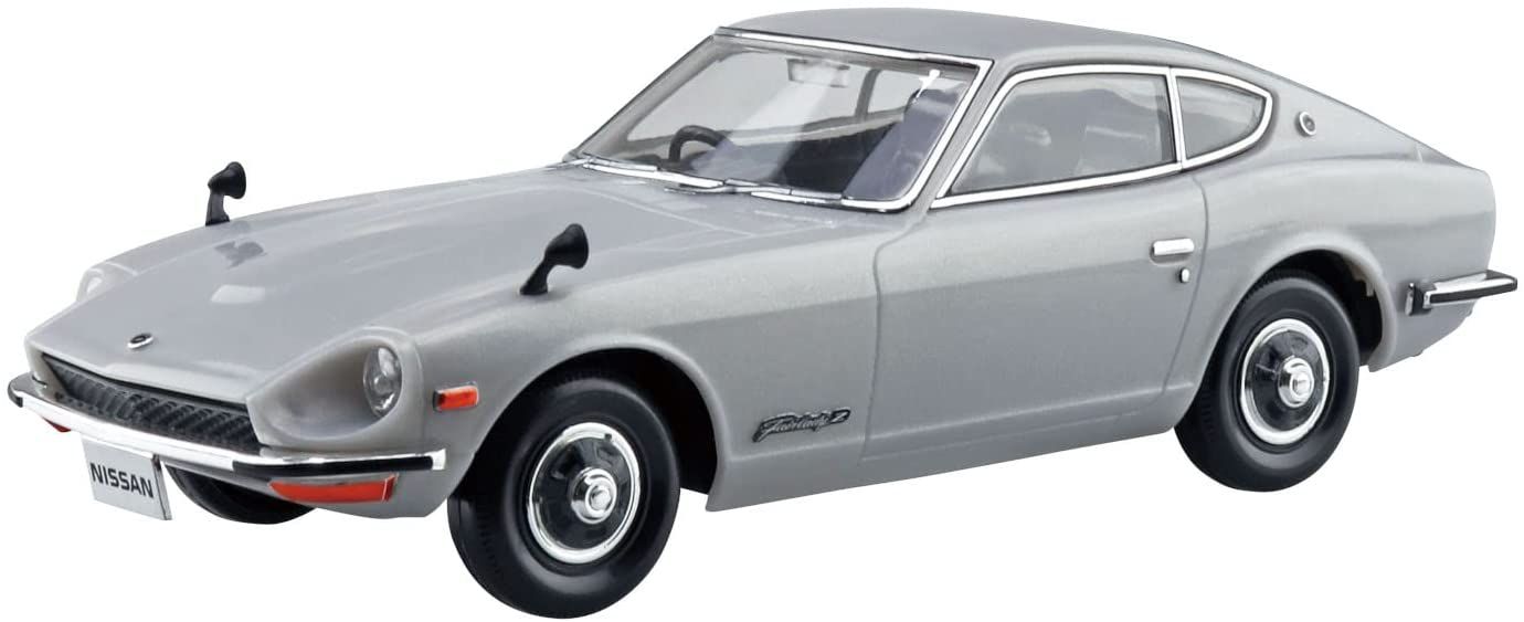 Aoshima Nissan S30 Fairlady Z (Silver) - BanzaiHobby