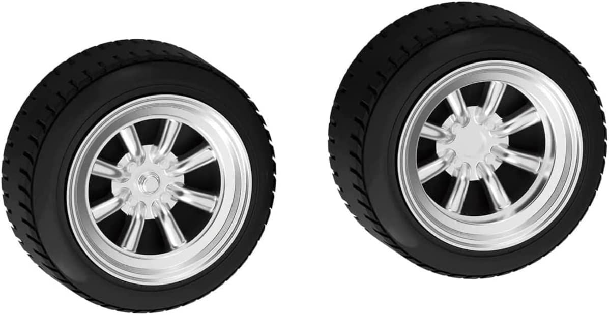 Aoshima Nissan Skyline 2000GT-R Custom Wheel (Red) - BanzaiHobby