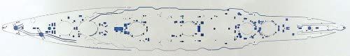 Aoshima Plastic Deck Sheet for Battleship Fuso - BanzaiHobby