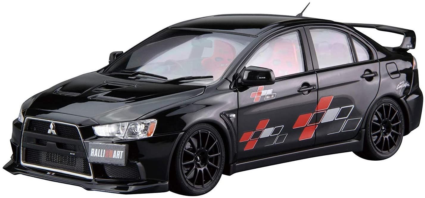 Aoshima Rallyart CZ4A Lancer Evolution X `07 (Mitsubishi) - BanzaiHobby