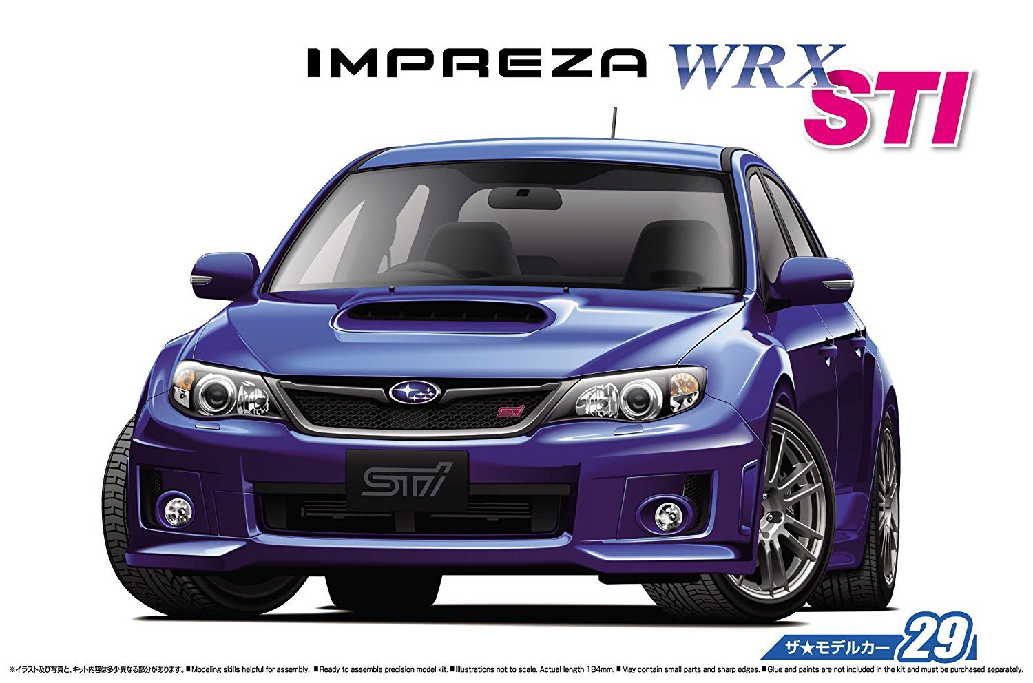 Aoshima Subaru GRB Impreza WRX STI `10 - BanzaiHobby