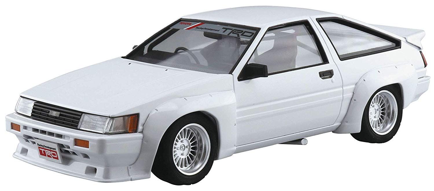 Aoshima TRD AE86 Corolla Levin Type N2 `83 (Toyota) - BanzaiHobby