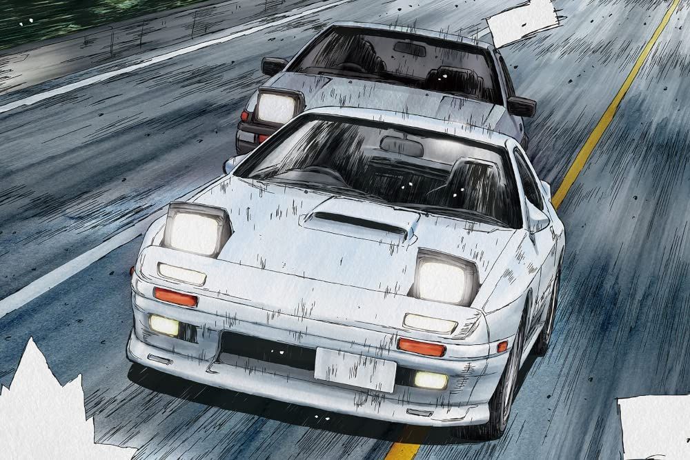 Aoshima Takahashi Ryosuke FC3S RX-7 Vol.5 Akina Confrontation Specificat - BanzaiHobby