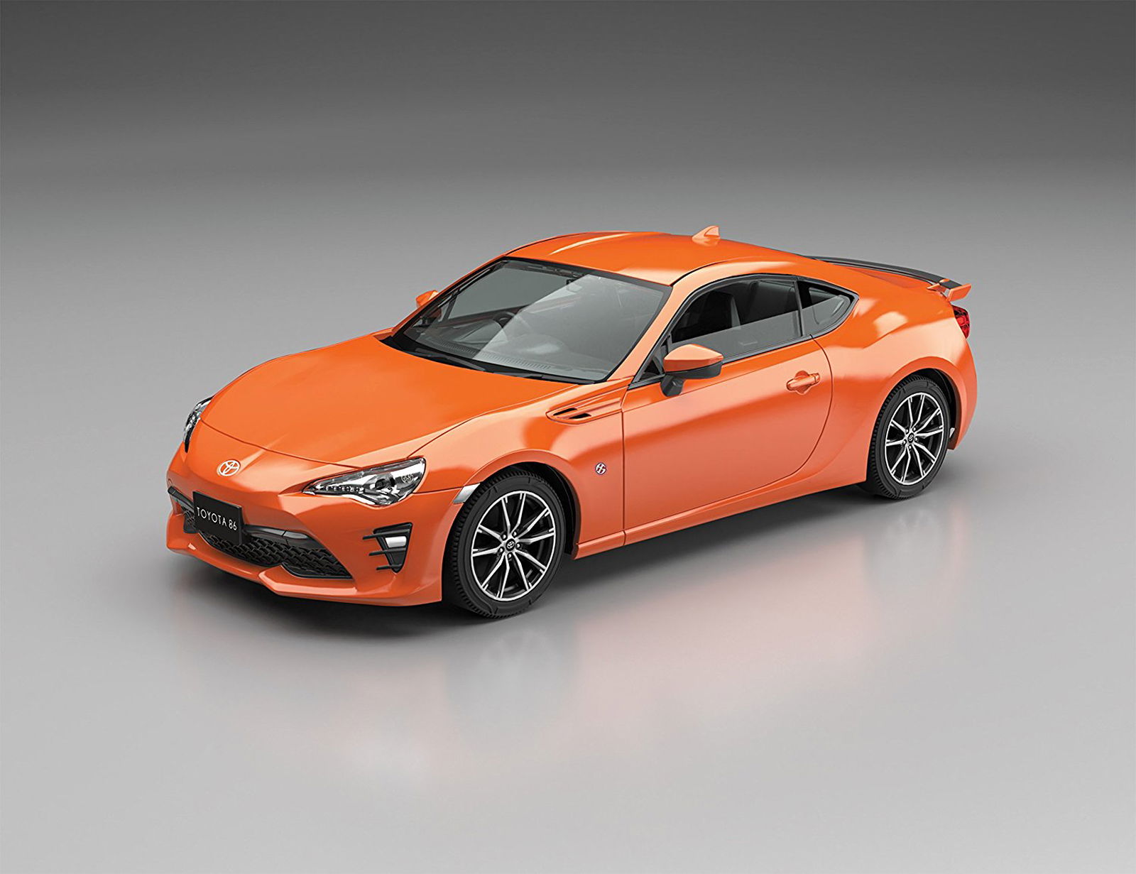 Aoshima The Snap Kit Toyota 86 - Orange Metallic - BanzaiHobby