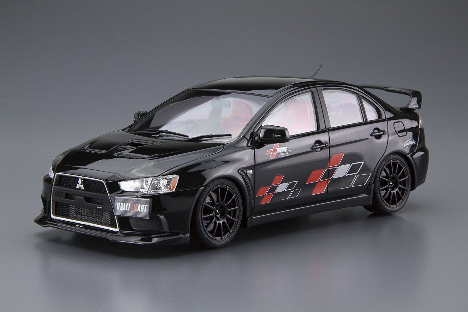 Aoshima The Tuned Car No.52 Rallyart CZ4A Lancer Evolution X 07 - BanzaiHobby