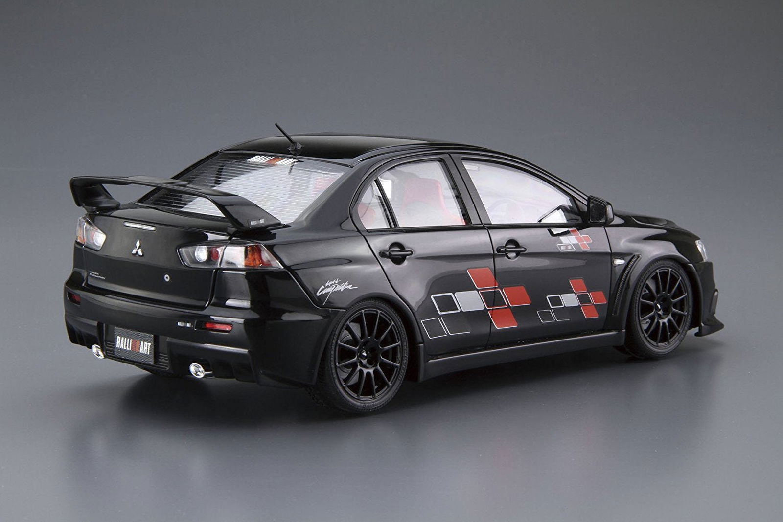 Aoshima The Tuned Car No.52 Rallyart CZ4A Lancer Evolution X 07 - BanzaiHobby