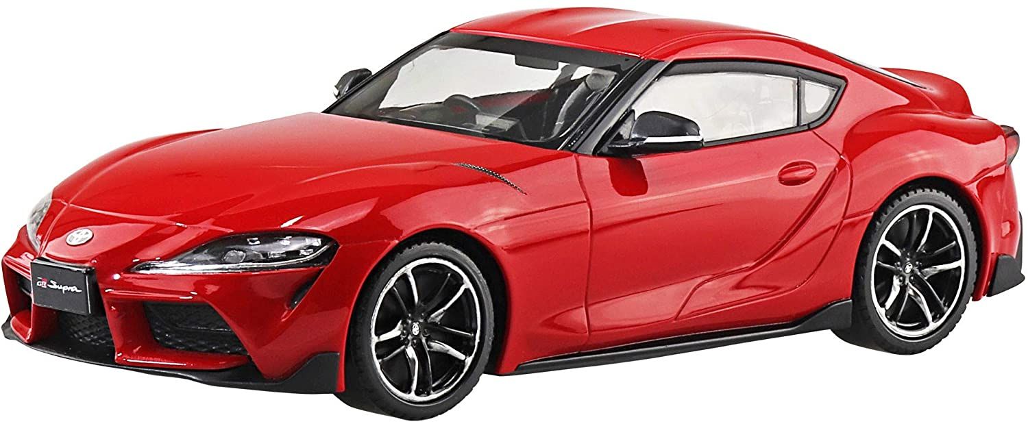 Aoshima Toyota GR Supra (Prominence Red) - BanzaiHobby
