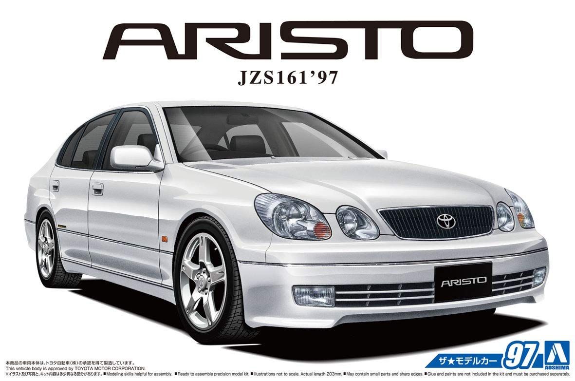 Aoshima Toyota JZS161 Aristo V300 Vertex Edition `97 - BanzaiHobby