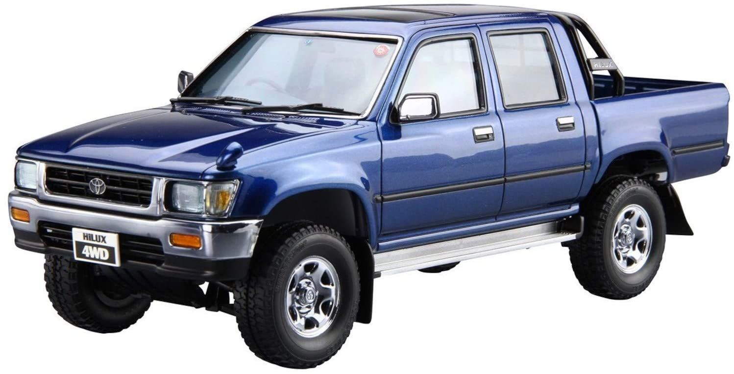 Aoshima Toyota LN107 Hilux Pick-Up Double Cab 4WD `94 - BanzaiHobby