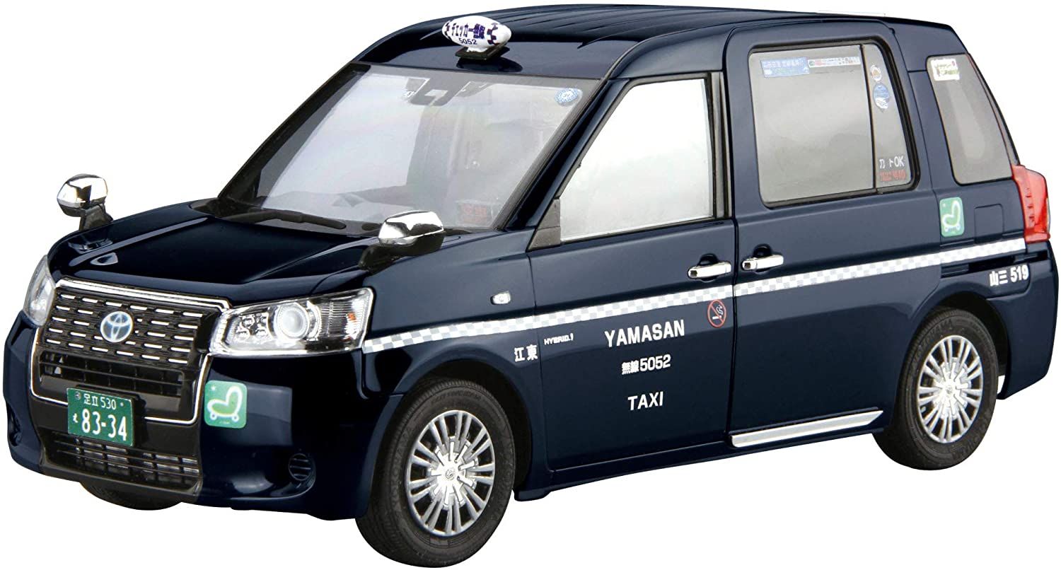 Aoshima Toyota NTP10 JPN Taxi `17 Type Checker Cab - BanzaiHobby