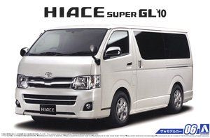 Aoshima Toyota TRH200V Hiace Super GL`10 - BanzaiHobby