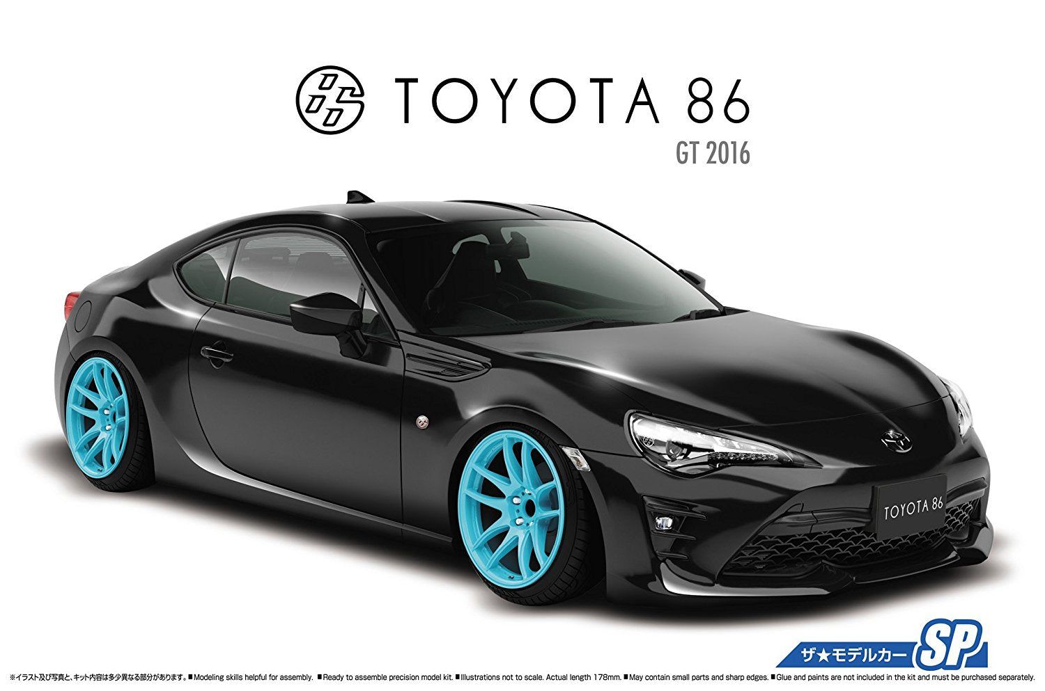 Aoshima Toyota ZN6 TOYOTA86 '16 Custom Wheel - BanzaiHobby