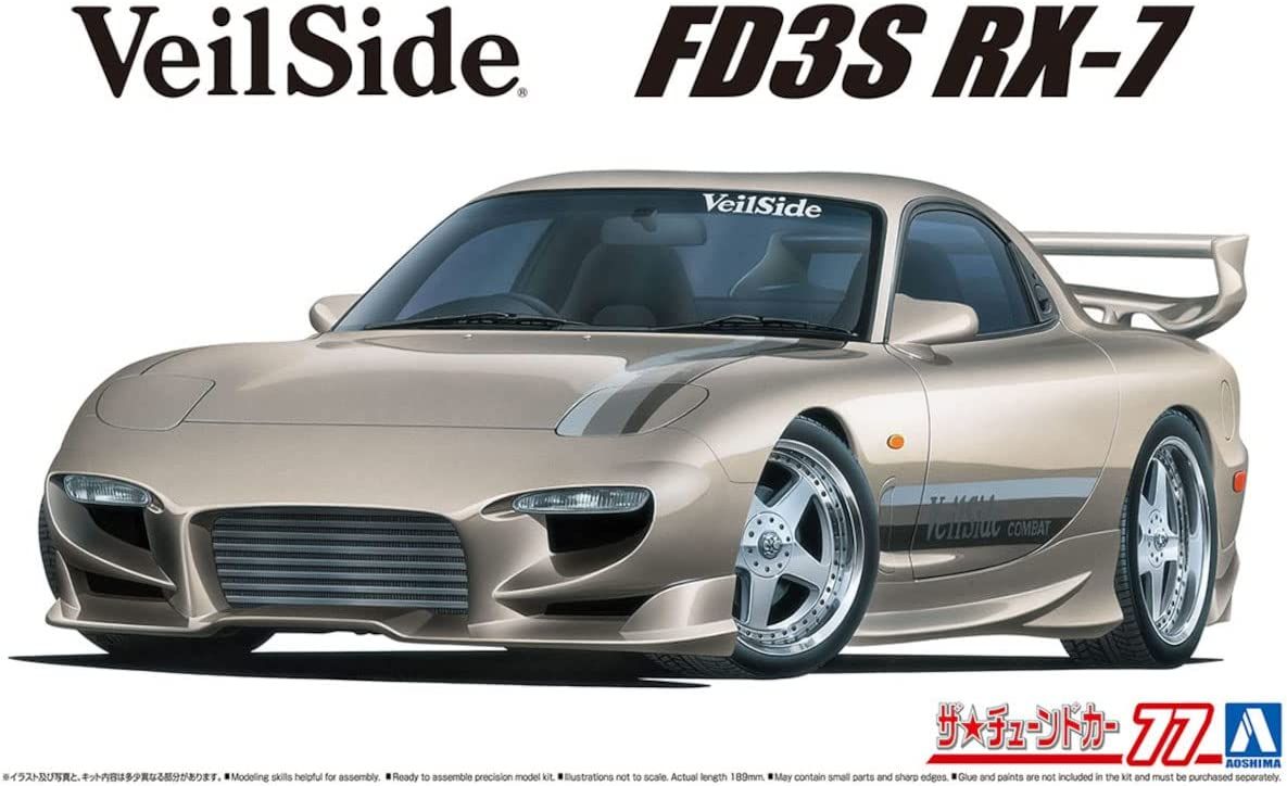 Aoshima VeilSide Combat Model FD3S RX-7 `91 (Mazda) - BanzaiHobby