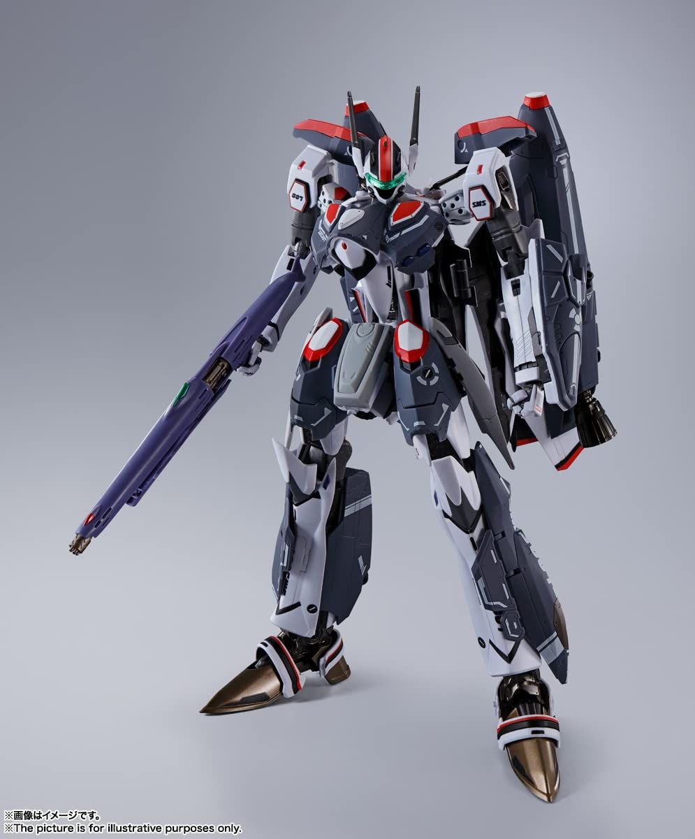 BANDAI SPIRITS(バンダイ スピリッツ) DX超合金 マクロスF VF-25F スーパーメサイアバルキリー (早乙女アルト機) リバイバルVer. 約340mm ABS&ダイキャスト&PVC製 塗装済み可動フィギュア - BanzaiHobby