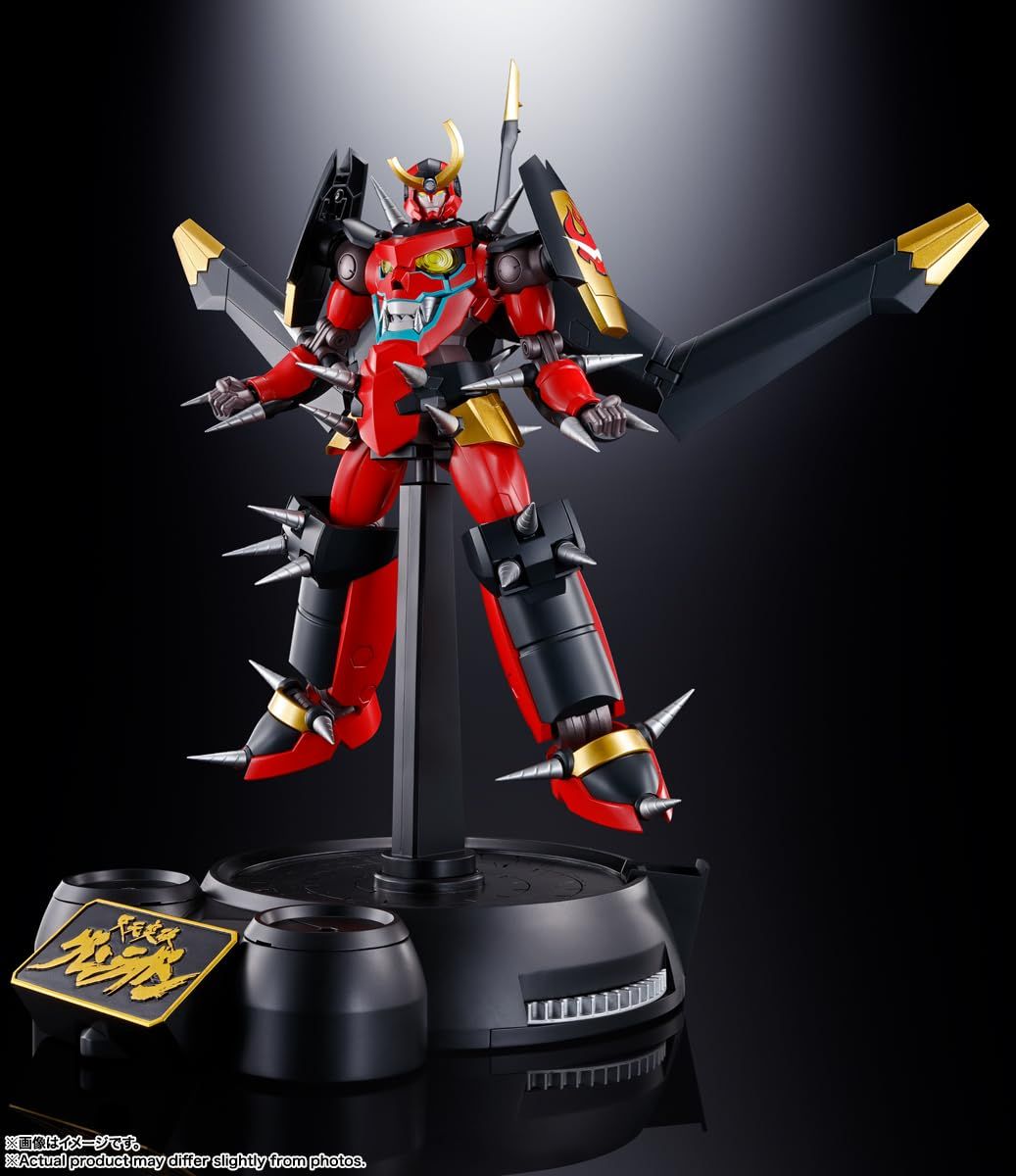BANDAI SPIRITS(バンダイ スピリッツ) 超合金魂 天元突破グレンラガン GX-107 完全変形合体グレンラガン&大回転ギガドリルセット 約180mm PVC&ABS&ダイキャスト製 塗装済み可動フィギュア - BanzaiHobby