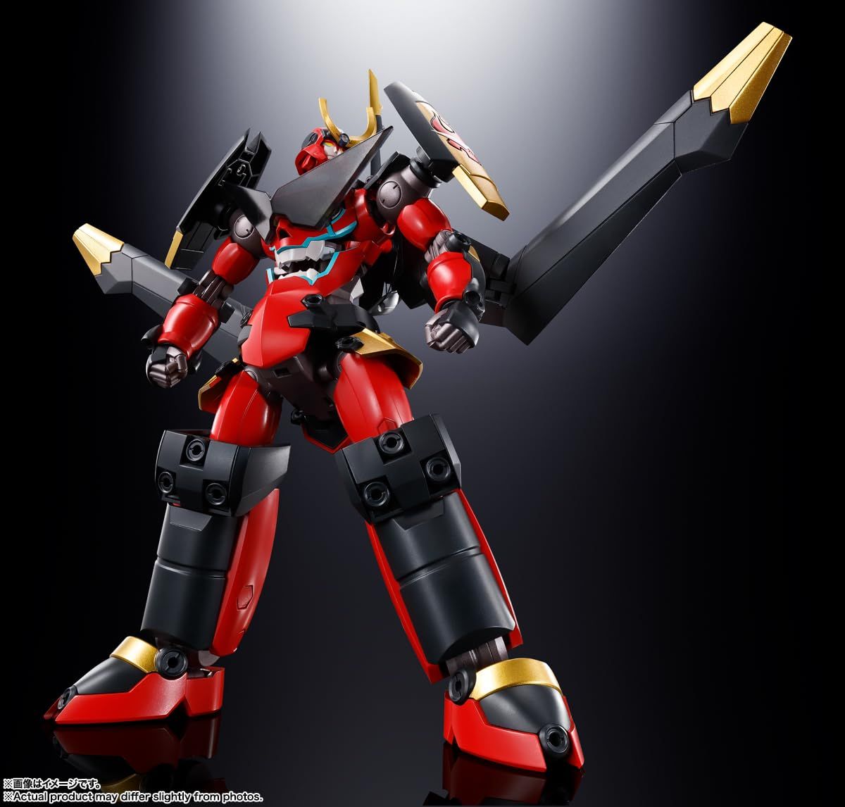 BANDAI SPIRITS(バンダイ スピリッツ) 超合金魂 天元突破グレンラガン GX-107 完全変形合体グレンラガン&大回転ギガドリルセット 約180mm PVC&ABS&ダイキャスト製 塗装済み可動フィギュア - BanzaiHobby