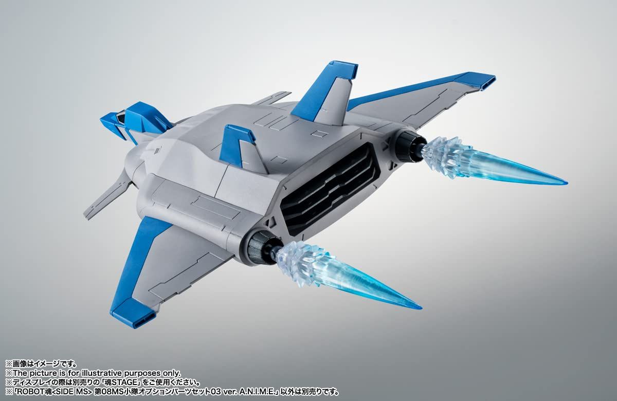 BANDAI SPIRITS(バンダイ スピリッツ) ROBOT魂 <SIDE MS> 機動戦士ガンダム第08MS小隊 オプションパーツセット03 ver. A.N.I.M.E. ABS&PVC製 塗装済み可動フィギュア BAS63997 - BanzaiHobby