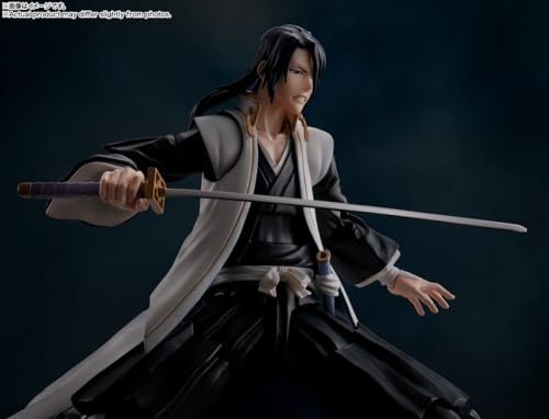 BANDAI SPIRITS(バンダイ スピリッツ) S.H.フィギュアーツ BLEACH 千年血戦篇 朽木白哉 約155mm ABS&PVC製 塗装済み可動フィギュア - BanzaiHobby