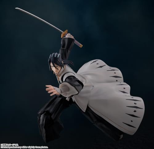 BANDAI SPIRITS(バンダイ スピリッツ) S.H.フィギュアーツ BLEACH 千年血戦篇 朽木白哉 約155mm ABS&PVC製 塗装済み可動フィギュア - BanzaiHobby