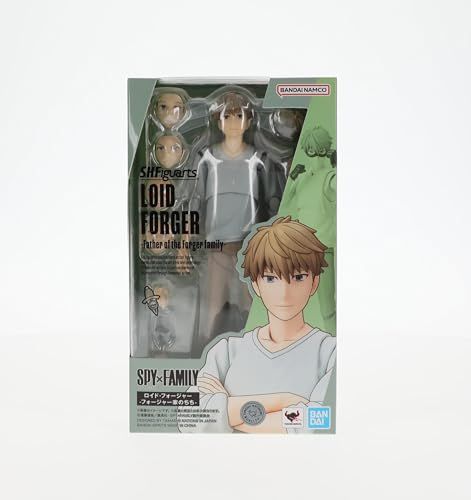 BANDAI SPIRITS(バンダイ スピリッツ) S.H.フィギュアーツ SPY×FAMILY ロイド・フォージャー -フォージャー家のちち- 約170mm ABS&PVC製 塗装済み可動フィギュア - BanzaiHobby