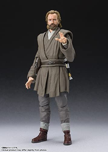 BANDAI SPIRITS(バンダイ スピリッツ) S.H.フィギュアーツ オビ=ワン・ケノービ(STAR WARS: Obi-Wan Kenobi)約150mm PVC&ABS&布製 塗装済み可動フィギュア - BanzaiHobby