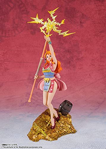 BANDAI SPIRITS フィギュアーツZERO ONE PIECE ナミ -WT100記念 尾田栄一郎描き下ろし 大海賊百景- 約280mm ABS&PVC製 塗装済み完成品フィギュア 201926 - BanzaiHobby