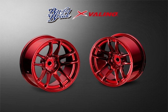 OVERDOSE BB-RW-020 VALINO N820S Wheel 26mm (BB Chrome Red / OFF+7) - BanzaiHobby