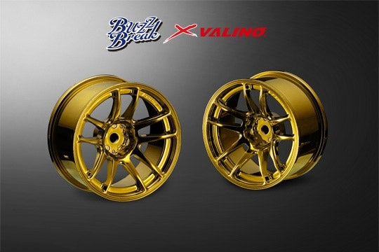 OVERDOSE BB-RW-021 VALINO N820S Wheel 26mm (BB Gold Plated / OFF+7) - BanzaiHobby