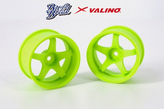 OVERDOSE BB-RW-027 VALINO GV117D Wheel R-SPEC 26mm (Lime Yellow / OFF+7) - BanzaiHobby