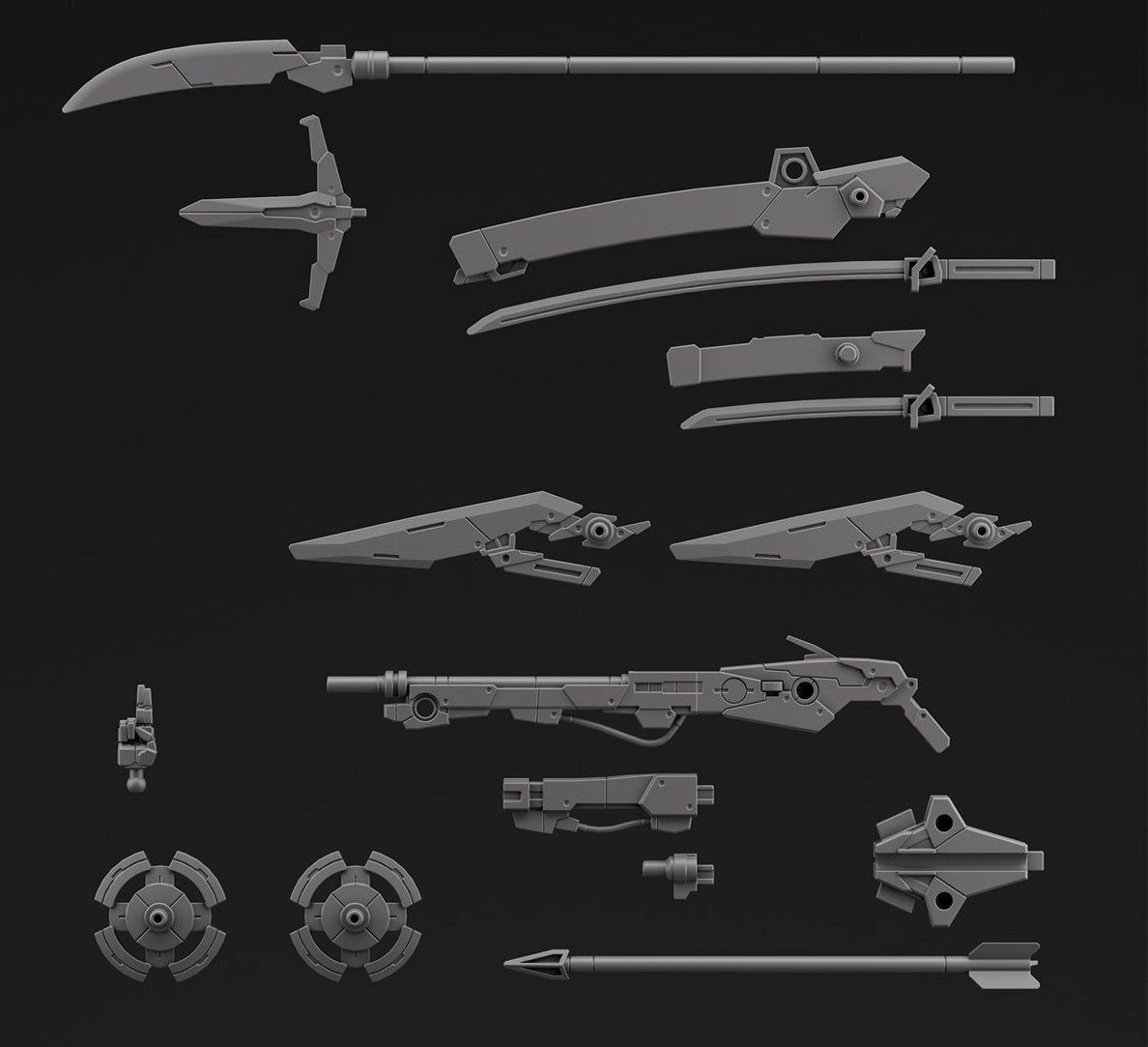 Bandai 30MM W011 Customize Weapons (Sengoku Equipment) - BanzaiHobby