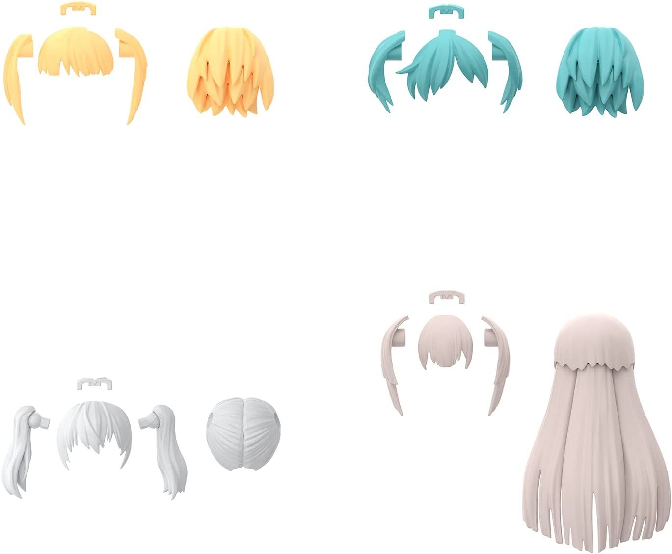 Bandai 30MS Optional Hairstyle Parts Vol. 5 (Box) - BanzaiHobby