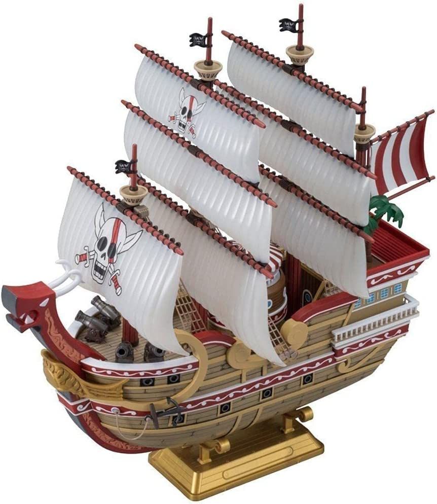 Bandai Authentic Sailboat Plastic Model One Piece Red Force - BanzaiHobby