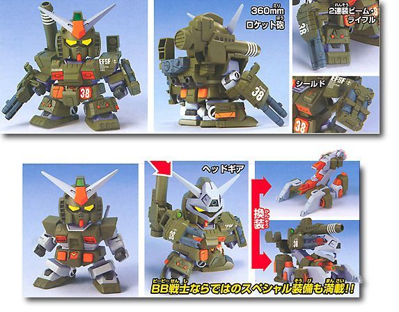 Bandai BB #251 FULL ARMOR GUNDAM - BanzaiHobby