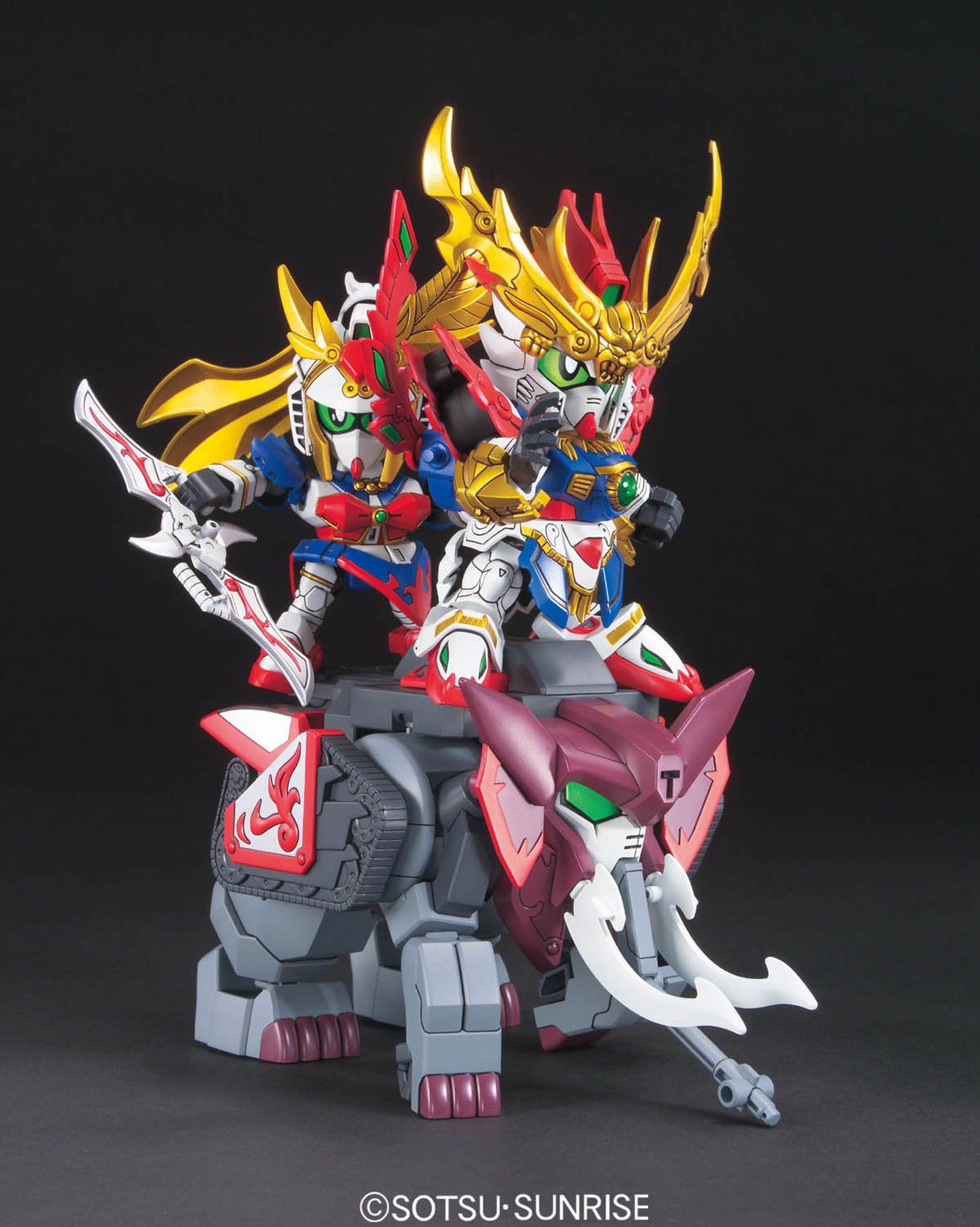 Bandai BB 335 Asurao Mokaku Gundam Syukuyu Gundam Kyoshin Elephant Set - BanzaiHobby