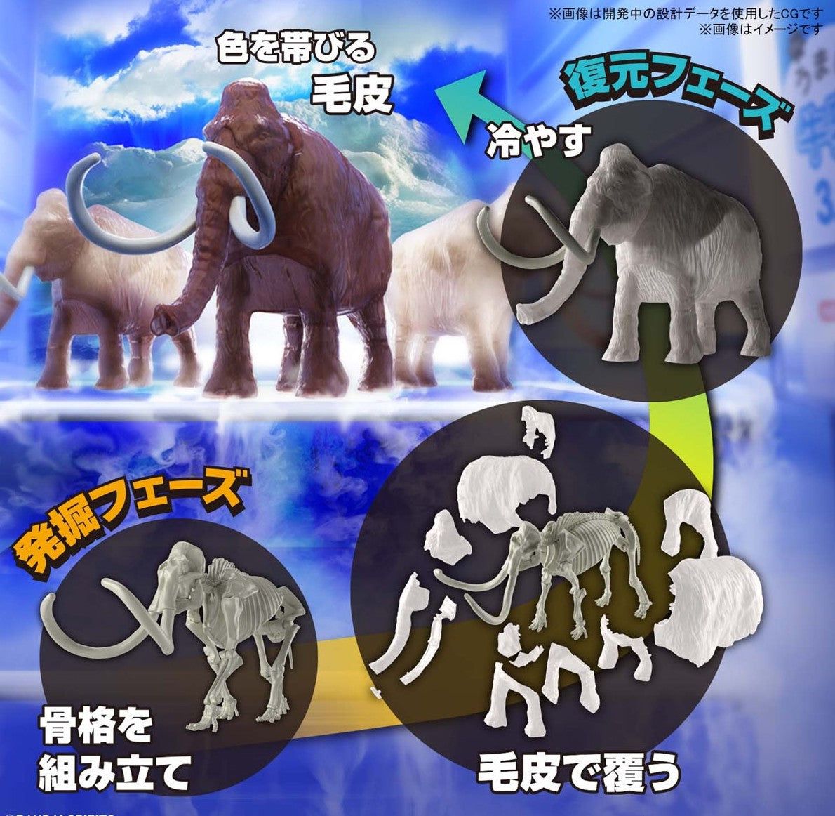 Bandai Exploring Lab Nature Mammoth - BanzaiHobby