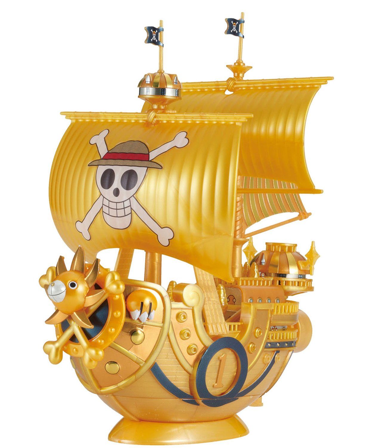 Bandai Grand Ship Collection Thousand Sunny One Piece Film Gold Color - BanzaiHobby