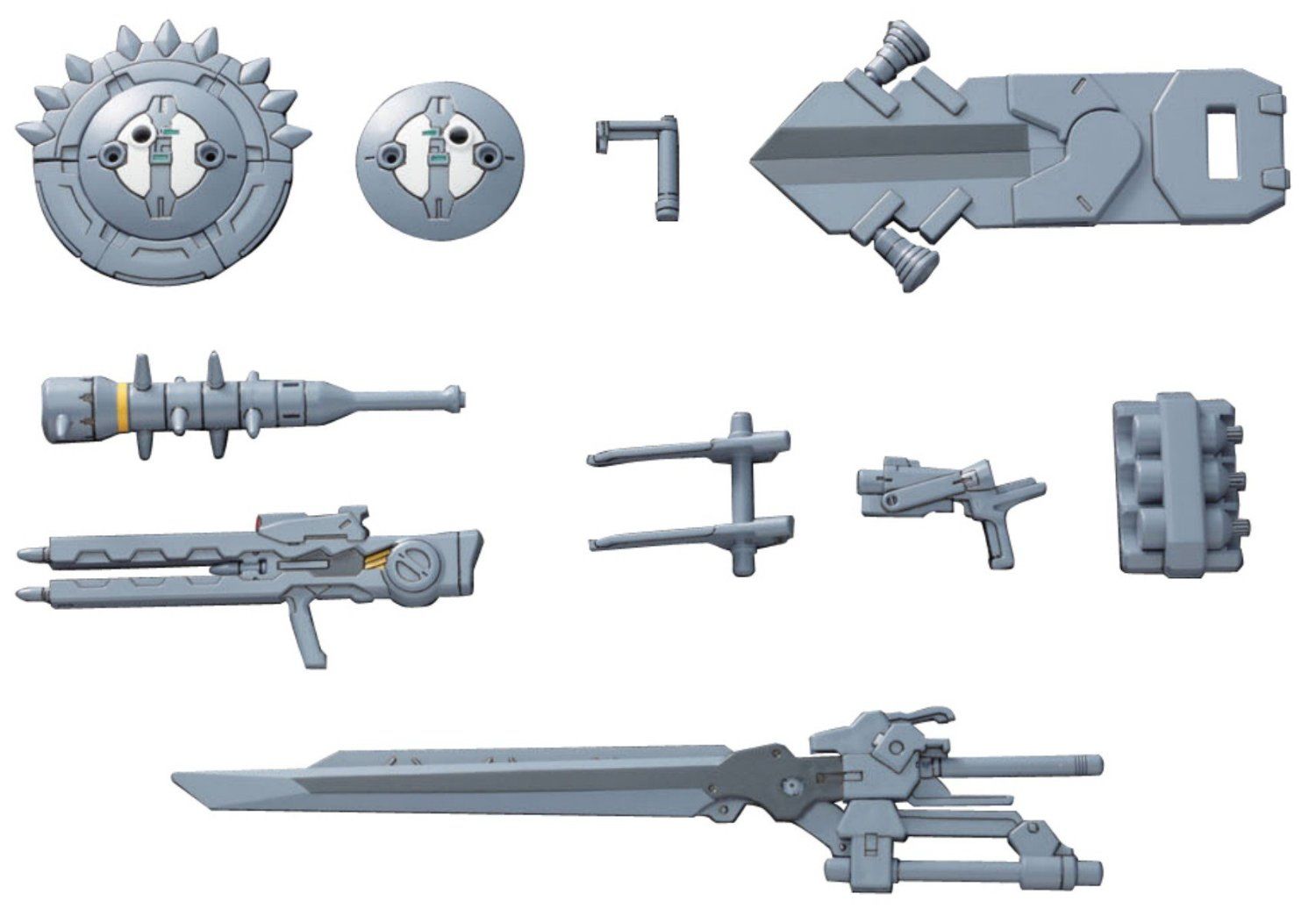 Bandai HGBC006 HYPER GUNPLA BATTLE WEAPONS - BanzaiHobby