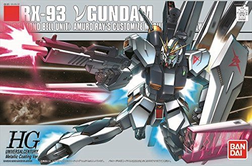 Bandai HGUC RX-93 Nu Gundam (Metallic Coating Version) - BanzaiHobby